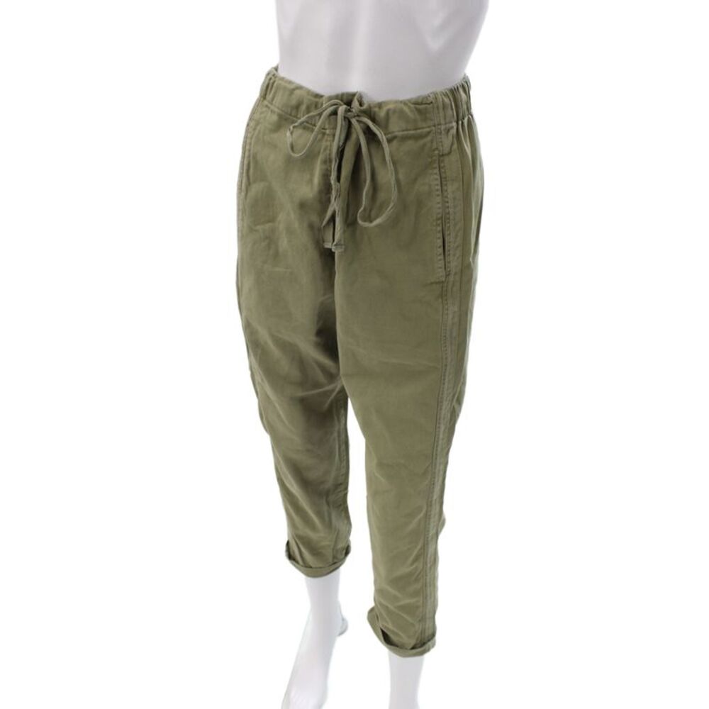 Xirena Womens Casual Pants Green Cotton Size S